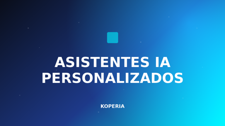 asistentes IA personalizados