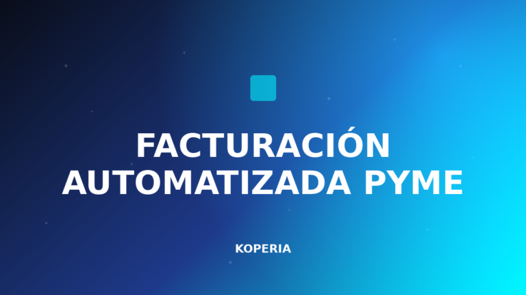 facturación automatizada pyme
