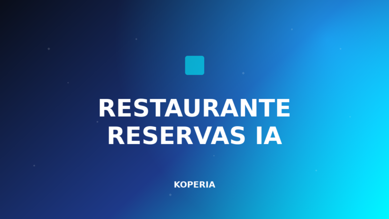 restaurante reservas IA