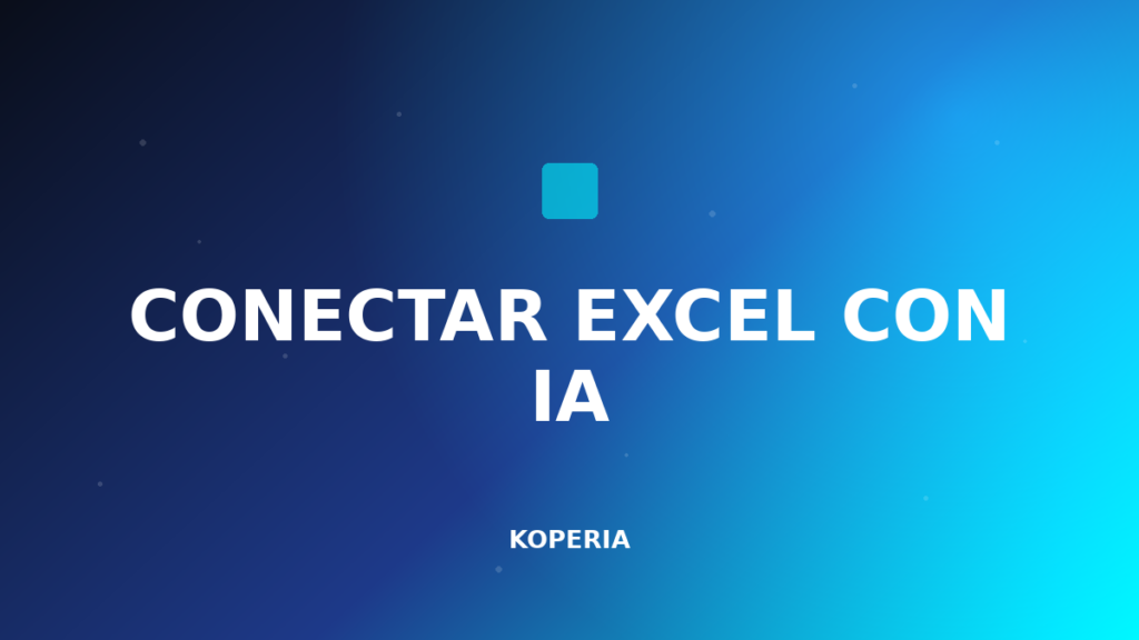 conectar Excel con IA