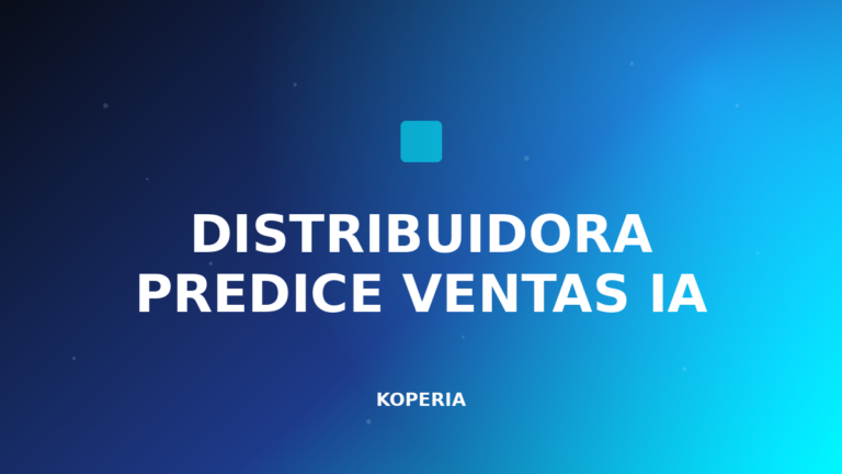 distribuidora predice ventas IA