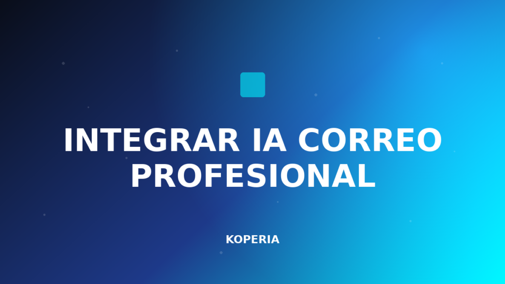 integrar IA correo profesional