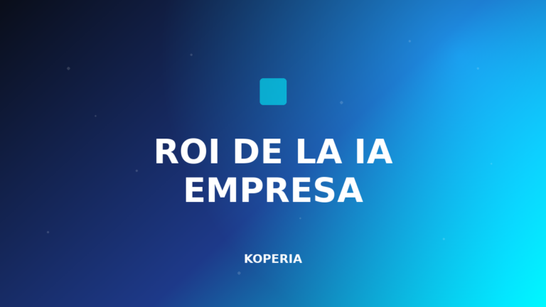 ROI de la IA empresa