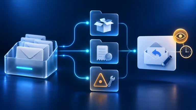 Automatizar emails con IA: correo clasificado y borradores listos para revisar