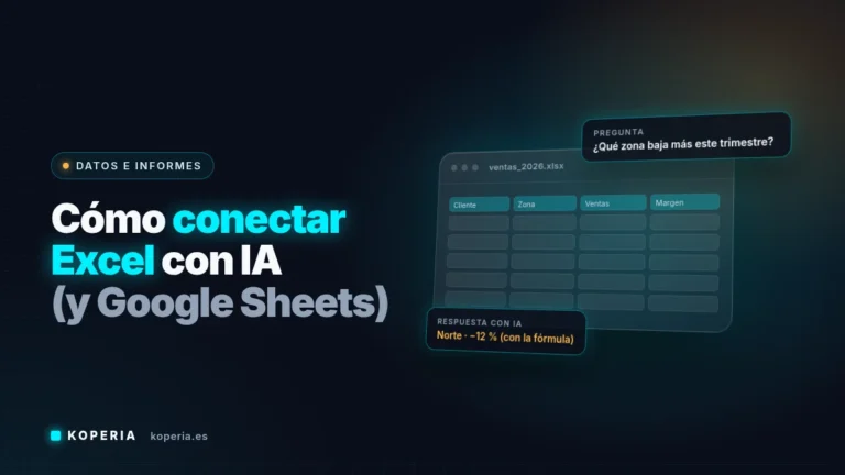 Conectar Excel con IA: preguntar a una hoja de ventas y obtener la respuesta con su fórmula